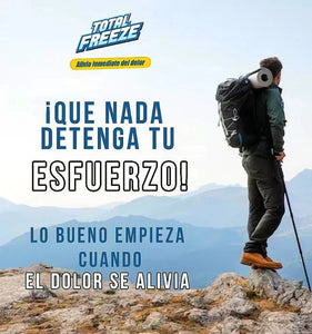 TOTAL FREEZE - SPRAY ANALGÉSICO DE HIELO LÍQUIDO