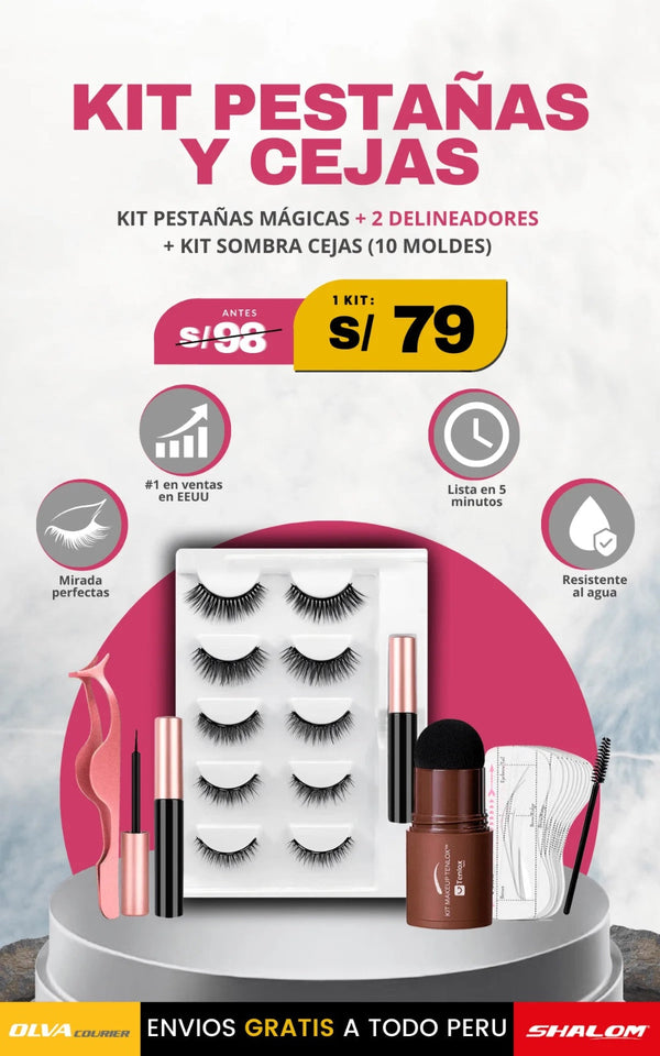 Kit Pestañas y Cejas