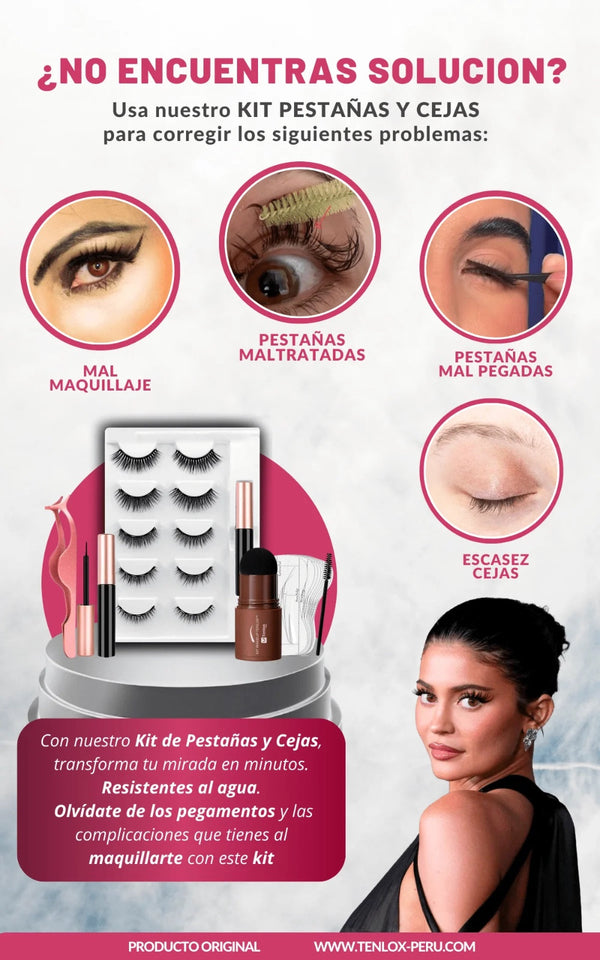 Kit Pestañas y Cejas
