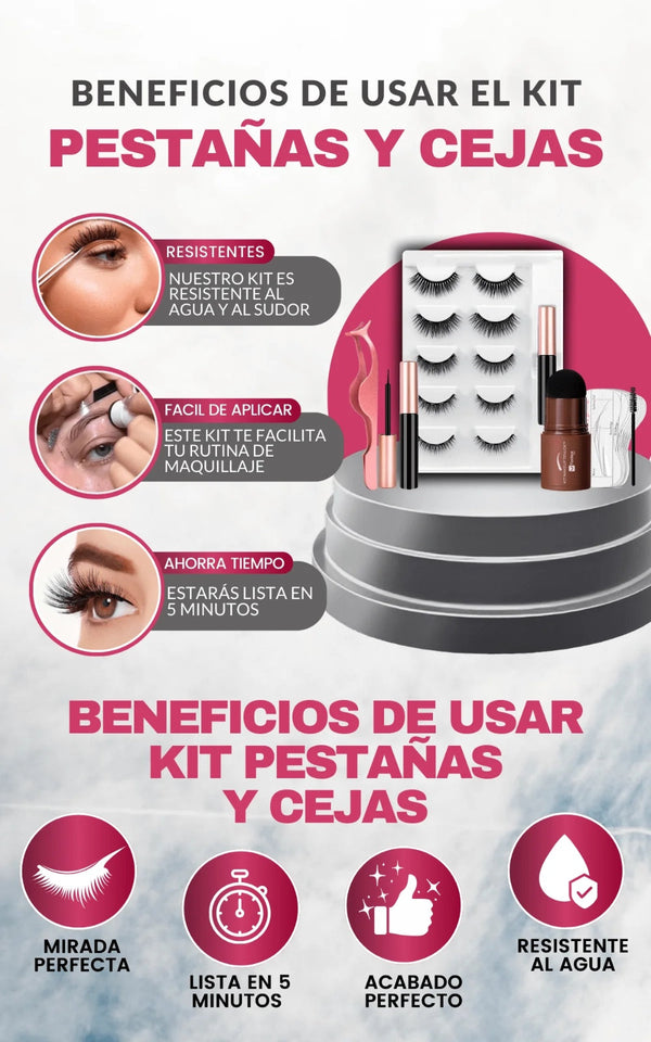 Kit Pestañas y Cejas
