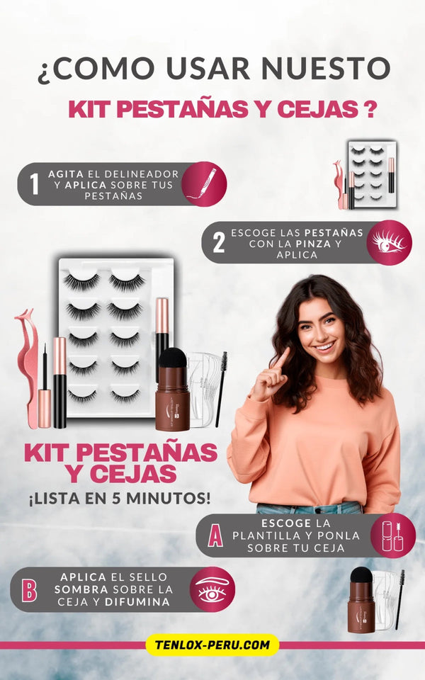 Kit Pestañas y Cejas