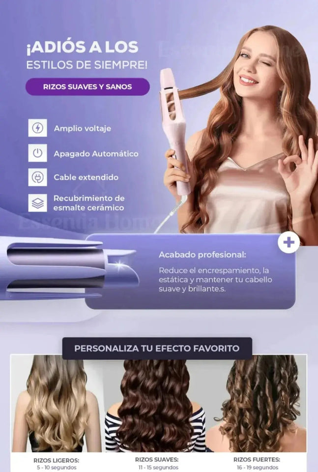 RIZADOR DE CABELLO AUTOMÁTICO