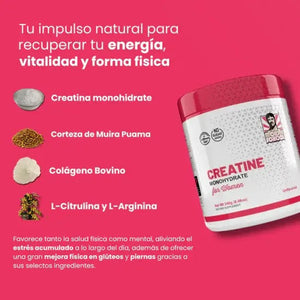 Monohidrato de Creatina para Mujeres