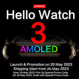 Reloj inteligente Hello Watch 3+ Plus Amoled con memoria de 4 GB con 2 pulseras y una nueva versión de regalo