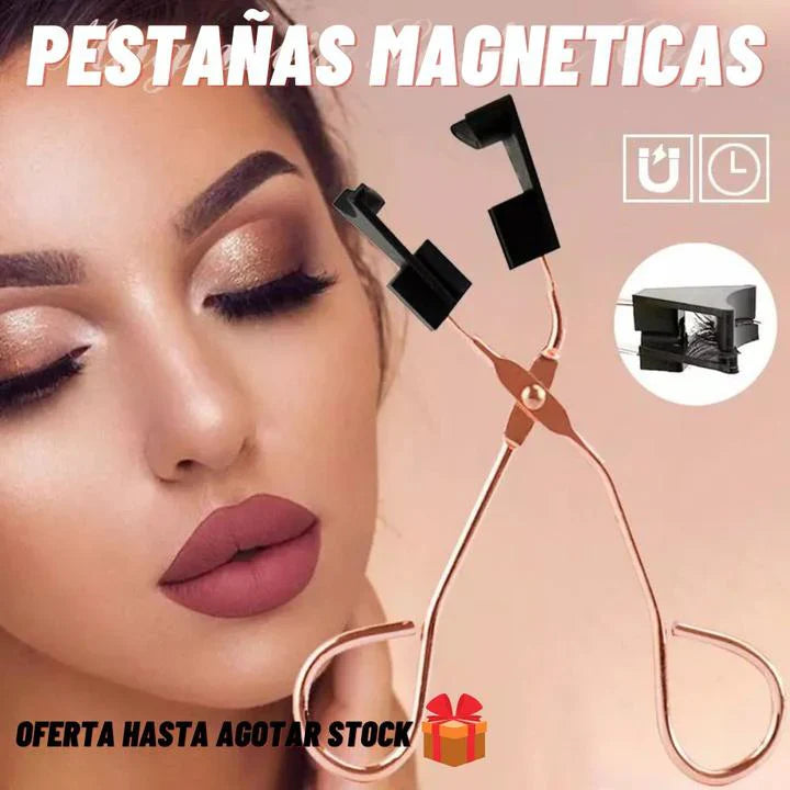 🧲 2 sets de pestañas Imantadas + Aplicador GRATIS – Mirada de impacto en segundos